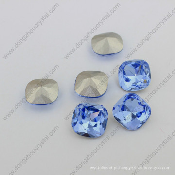 Grânulos de cristal da pedra da jóia do cristal de rocha do Sapphier para acessórios de forma